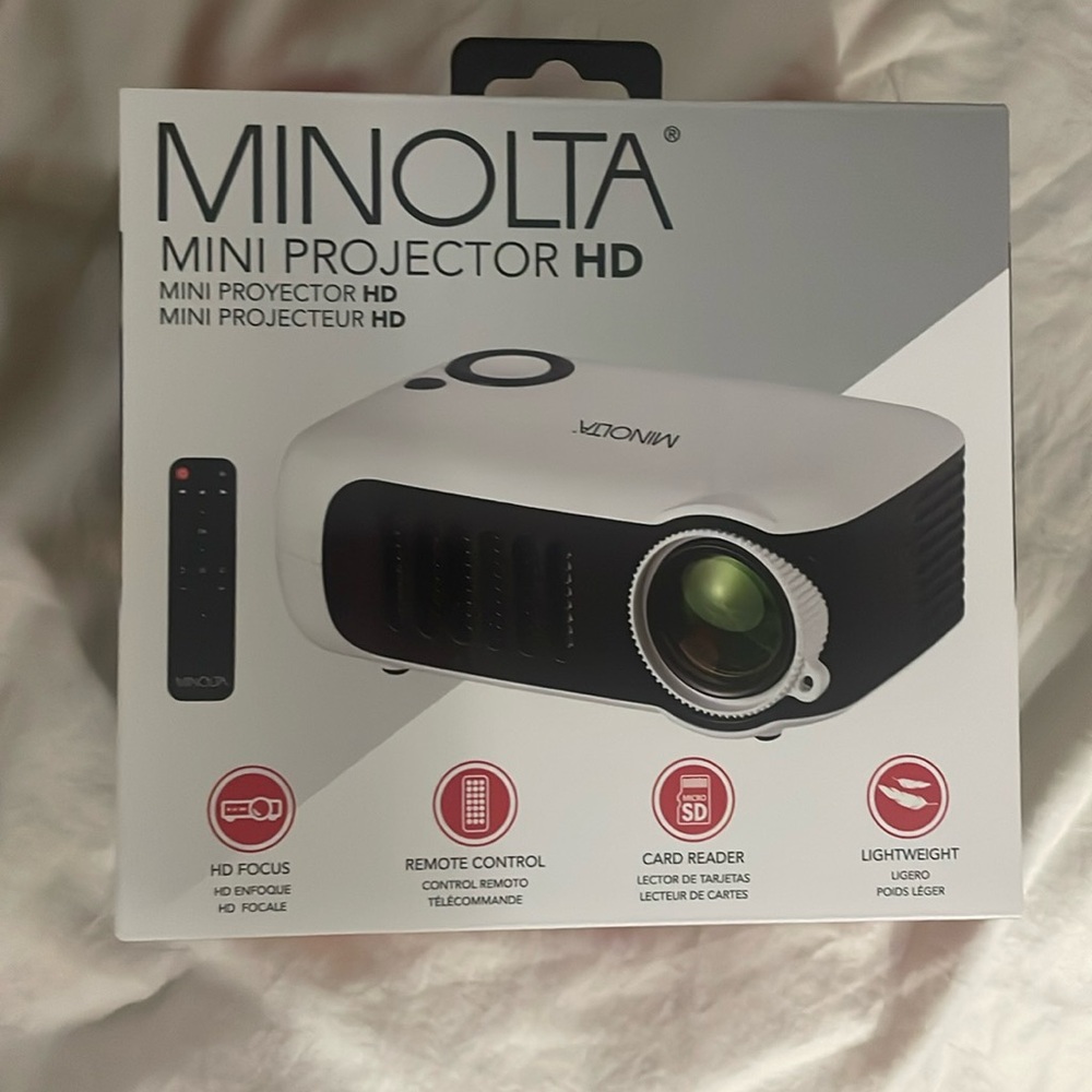 Minolta Mini Projector HD